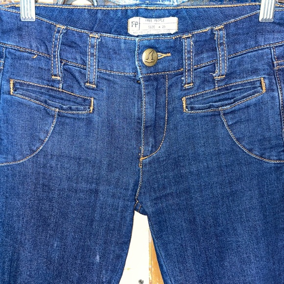 Vintage free people flare jeans Size: 25 - Picture 4 of 5